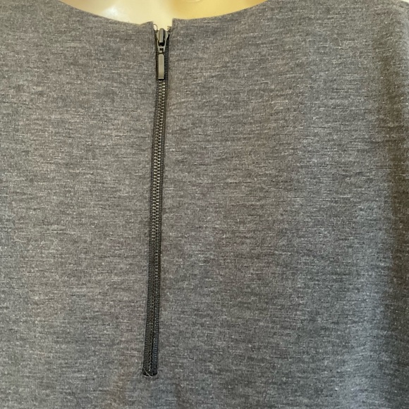 Halogen shift dress extra large gray, dark charcoal, Heather 2 front pockets NWT - Picture 3 of 16